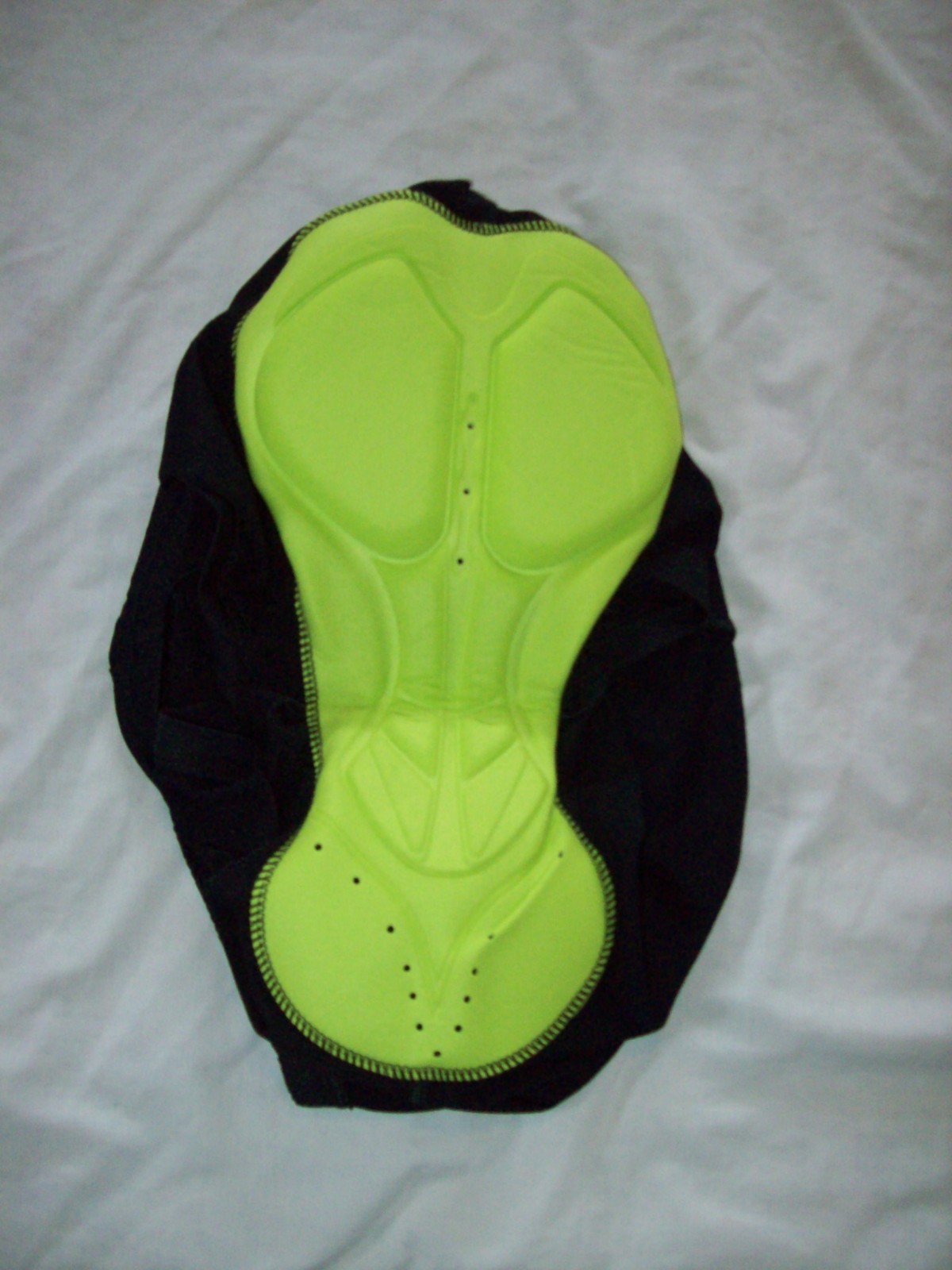 Biker Padded Shorts Bicycle Riding under liner Cozy Ride Sports Gear Size XL Blk