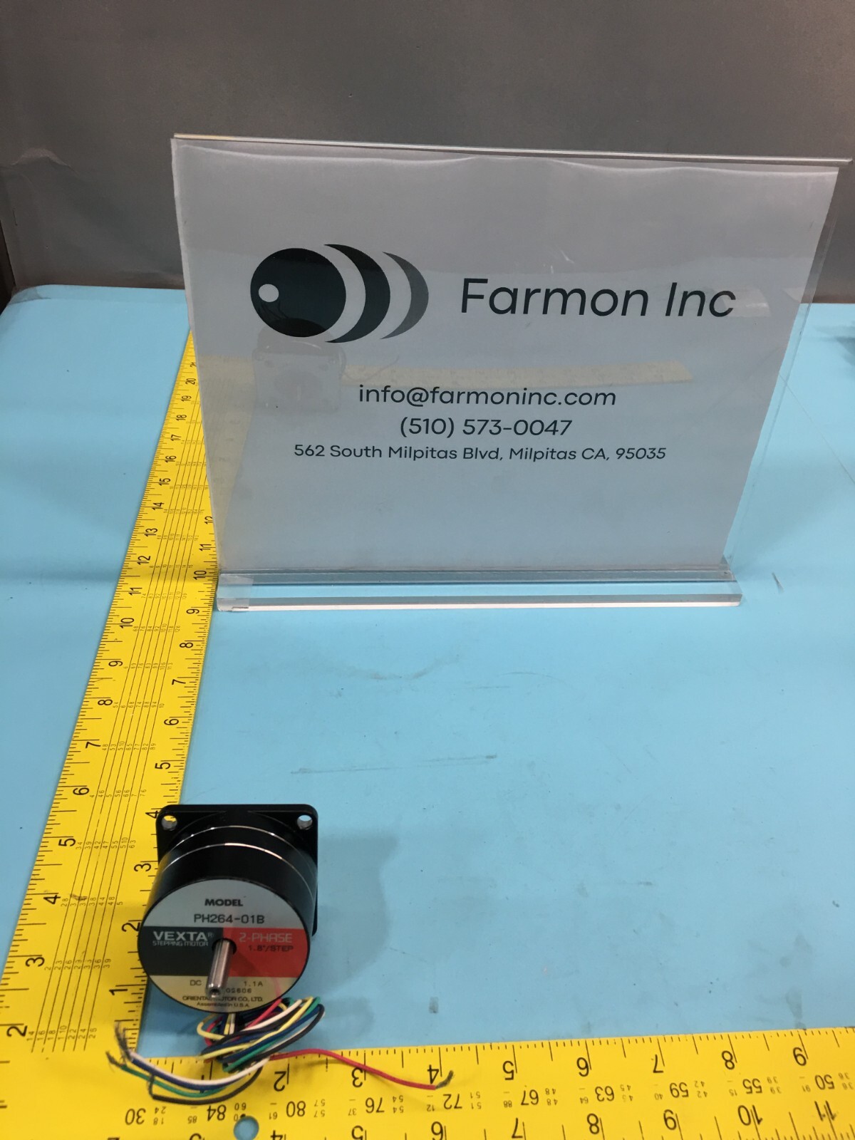 ORIENTAL MOTOR PH264-01B VEXTA 2-PHASE STEPPING MOTOR 1.8/STEP, 138028