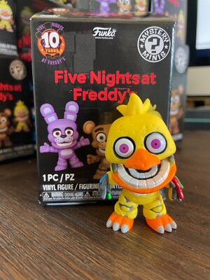 Fnaf 10th anniversary mystery mini Withered Chica