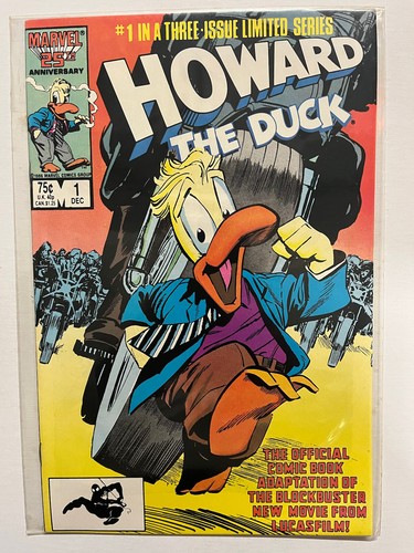Marvel Comics Howard The Duck #1 25th anniversary | Combined