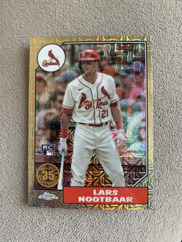 2022 Topps Update Silver Pack Lars Nootbaar RC #T87C-70 2022 Topps Update Silver Pack Lars Nootbaar RC #T87C-70