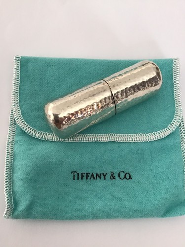 Tiffany & Co. Hammered Sterling Silver Perfume Atomizer Spain 2001 Rare