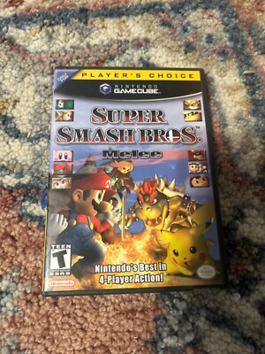 Super Smash Bros. Melee (Nintendo GameCube, 2001) Complete CIB -  Working
