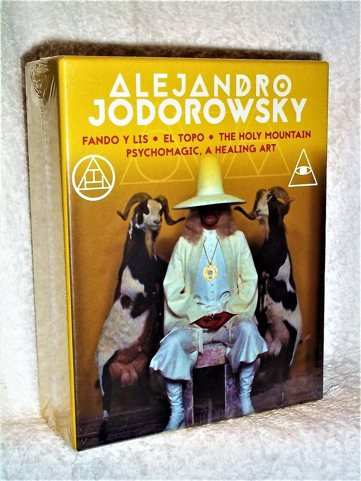 Alejandro Jodorowsky Collection (Blu-ray/CD, 2020, 6-Disc) NEW 4K restoration Alejandro Jodorowsky Collection (Blu-ray/CD, 2020, 6-Disc) NEW 4K restoration