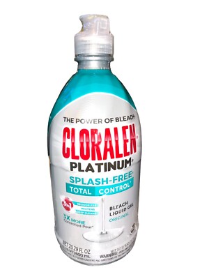 Cloralen Platinum Splash-Free Bleach Liquid Gel 20.29 Oz. - Multi-Purpose
