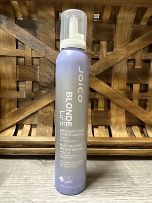 Joico Blonde Life Brilliant Tone Violet Smoothing Foam 6.7 Oz 