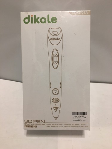 Dikale 3D Pen Draw Your Dreams Printing Pen DKL-07A Orange