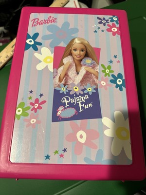 1998 Barbie Dolls Case Trunk Barbie Pj Fun Storage Vintage