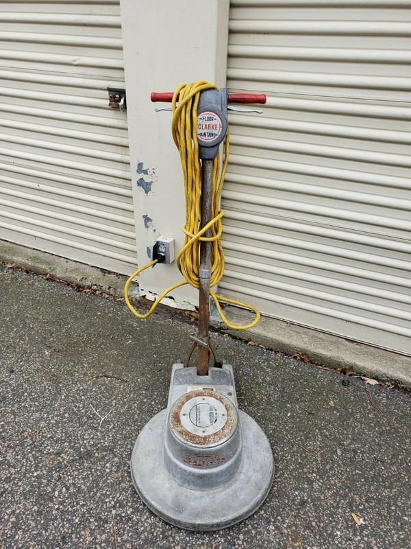 Clarke Fm 20 Floor Maintainer Floor Buffer Scrubber Polisher 120