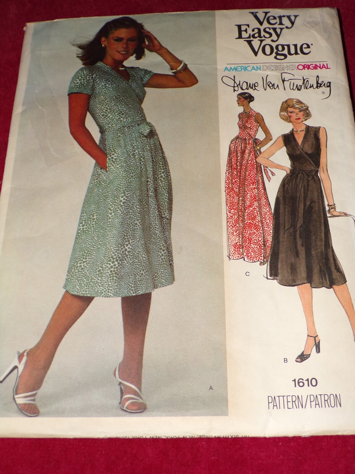 【現行品】【4】DIANE von FURSTENBERG 花 巻きワンピース 中古・古着通販】DIANE VON FURSTENBERG (ダイアンフォンファ