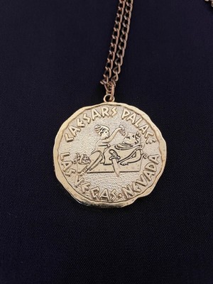 Caesars Palace Medallion Necklace Las 