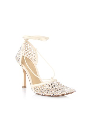 BOTTEGA VENETA BOTTEGA VENETA WOMENS BEIGE SQUARE TOE STILETTO SLIP ON PUMPS SHOES 37.5