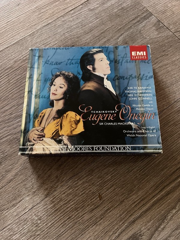 Cd Collector Tchaikovsky Eugene Onegin: Mackerras Welsh National Opera Emi