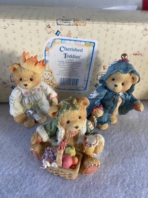 Cherished Teddies Gloria, Garland, Gabriel #614807