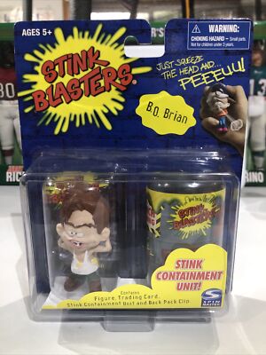 STINK BLASTERS ''B.O. Brian'' FIGURE Series 1 Sealed Package