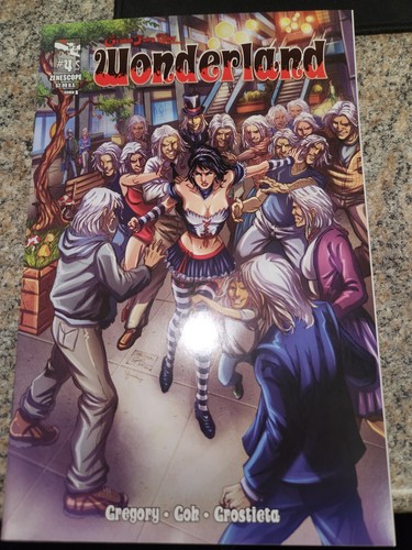 Grimm Fairy Tales Presents Wonderland #4 (2012, Zenoscope) Cover B