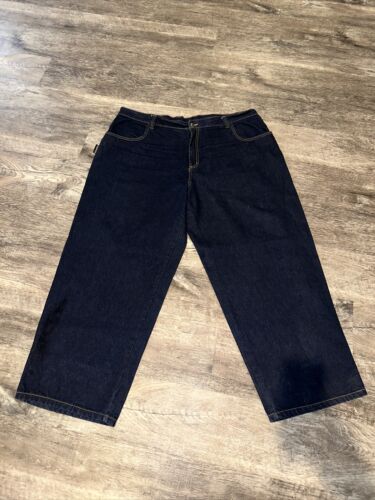 New Vintage Interstate Jeans 44 x 32 Blue Skater Hip Hop Big New Vintage Interstate Jeans 44 x 32 Blue Skater Hip Hop Big