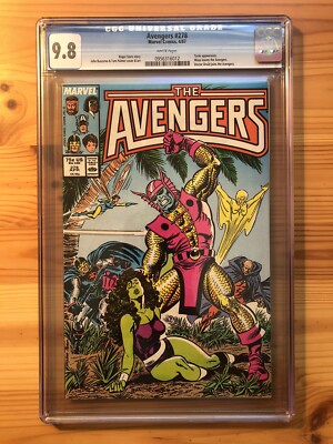Avengers 278 CGC 9.8 April 1987 John Buscema