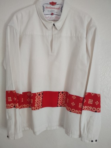 visvim kerchief border tunic shirts