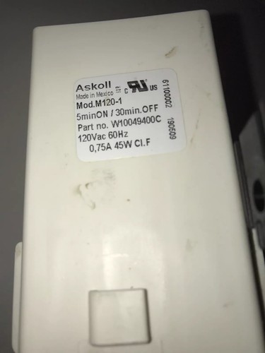 WHIRLPOOL Washer Wash Pump  W10049400  W10233462