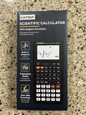 CATIGA Scientific Calculator with Graphic Functions: CS-121 NIB