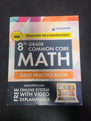 Argo Brothers 8th Grade Common Core Math: Daily Practice Workbook | 1000+