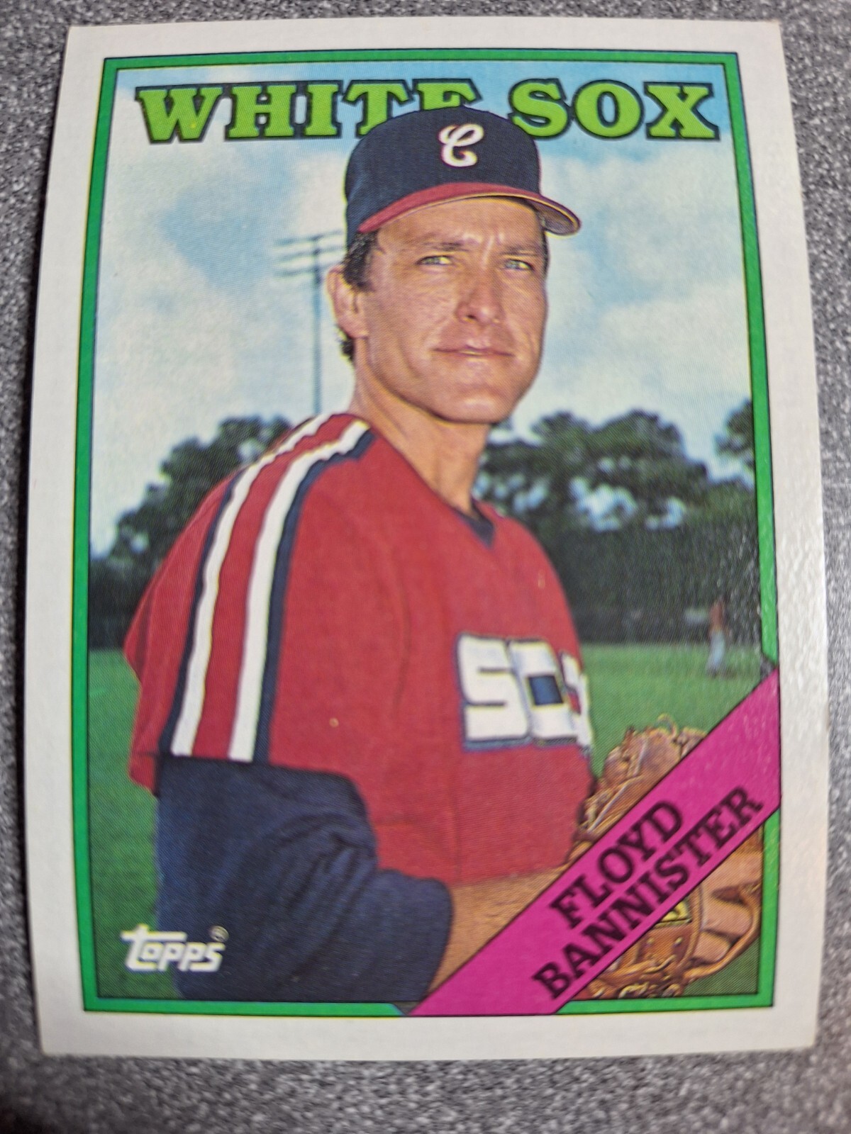 1988 Topps - #357 Floyd Bannister a125