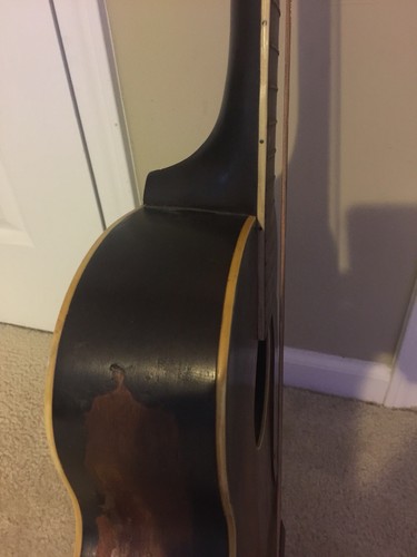 Vintage 1940s 50s Harmony Roy Smeck Acoustic Guitar Rare