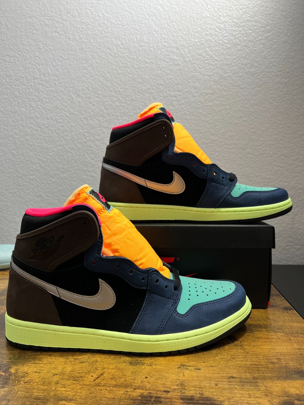 nike air jordan 1 baroque brown