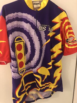 Nuckily Cycling Bike Long Sleeves Jersey Outdoor Sports *Top Only* Mens Sz XL