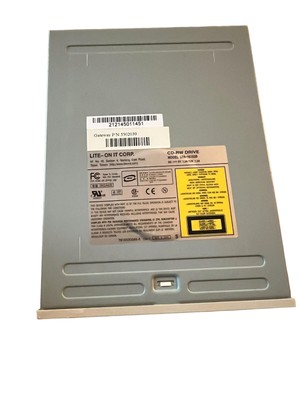 Lite-On IDE PATA CDRW Beige 16X10X40X CD CD-RW Drive 5.25'' LTR-16102B Untested