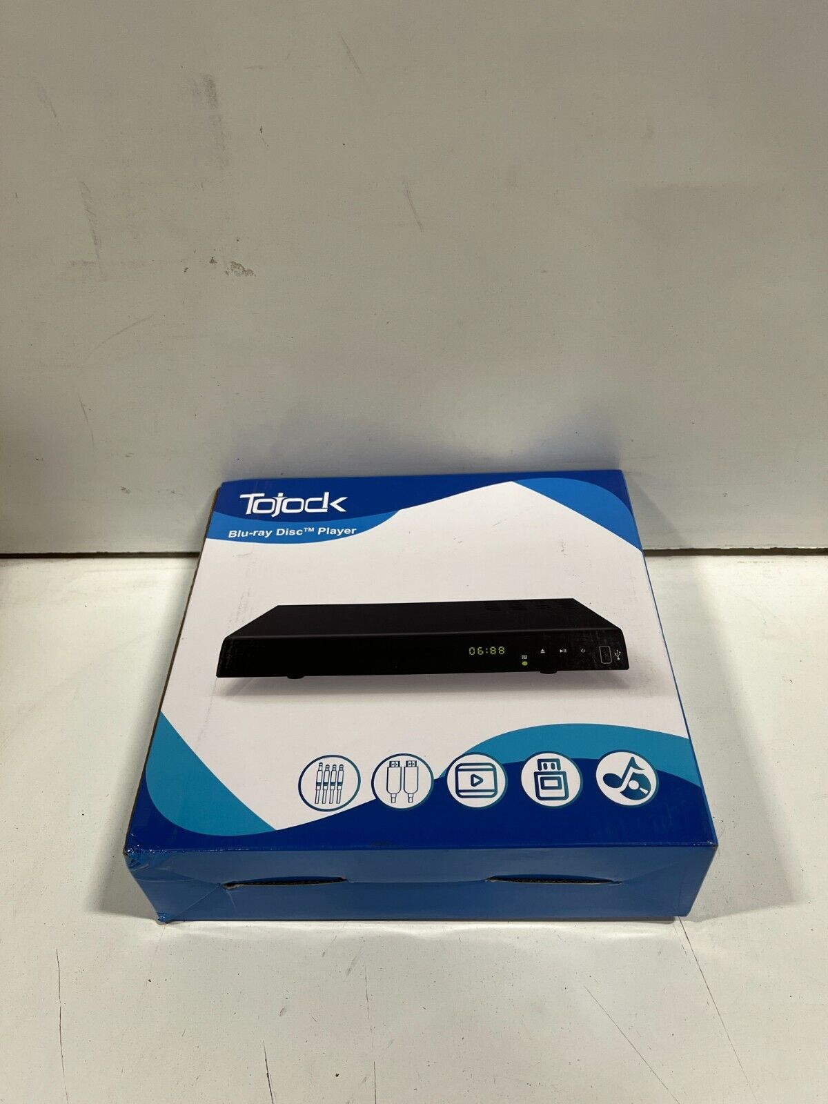 Blu Ray DVD Player, 1080P Home Theater Disc System, Play DVDs (EVP-101 Tojock) Blu Ray DVD Player, 1080P Home Theater Disc System, Play DVDs (EVP-101 Tojock)