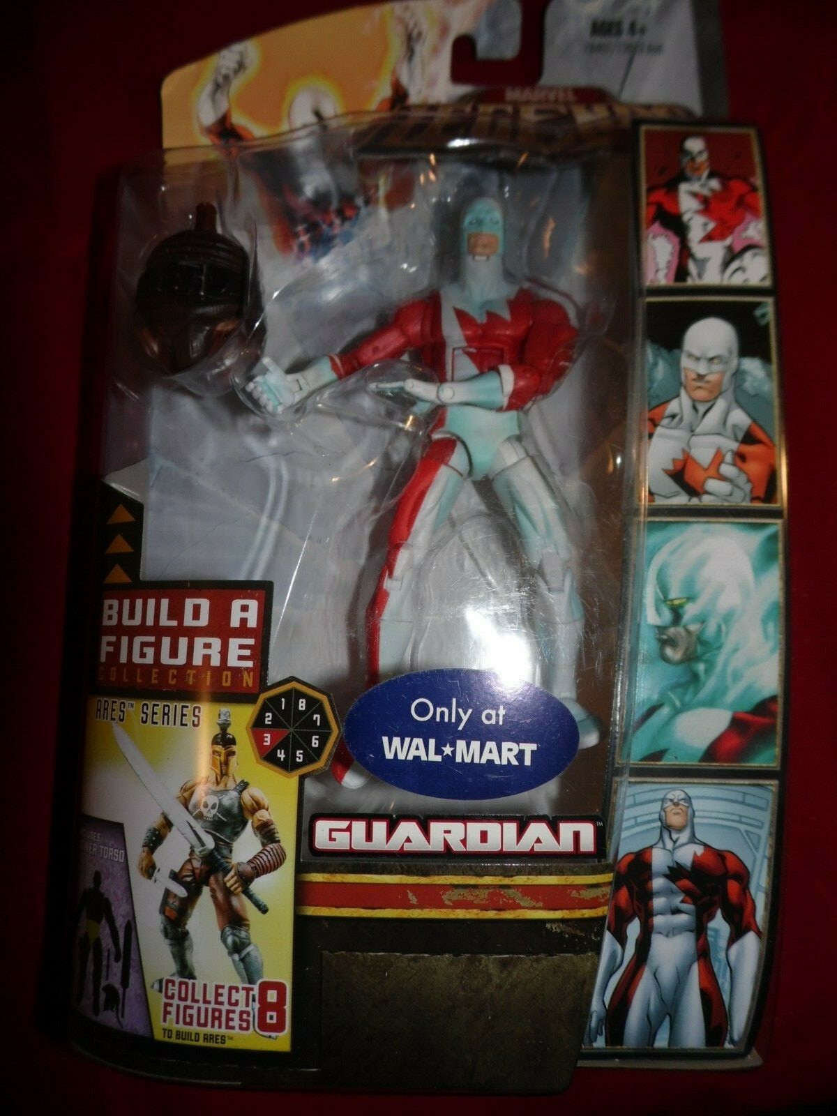2007 Guardian Action Figure Marvel Legends Ares Series BAF Walmart exclusive