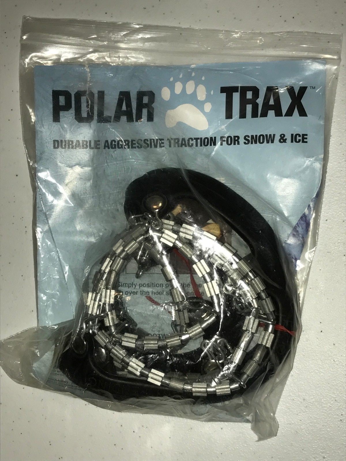 NEW Polar Trax Snow Ice Traction X Beads LARGE