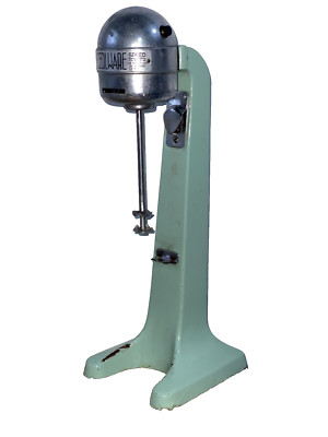 Vintage Cecilware Milkshake Malt Mixer Model B-12-A Jadite Green Serviced Works!