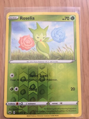 Roselia 003/202 Reverse Holo  Sword & Shield Base Set   Pokmon TCG