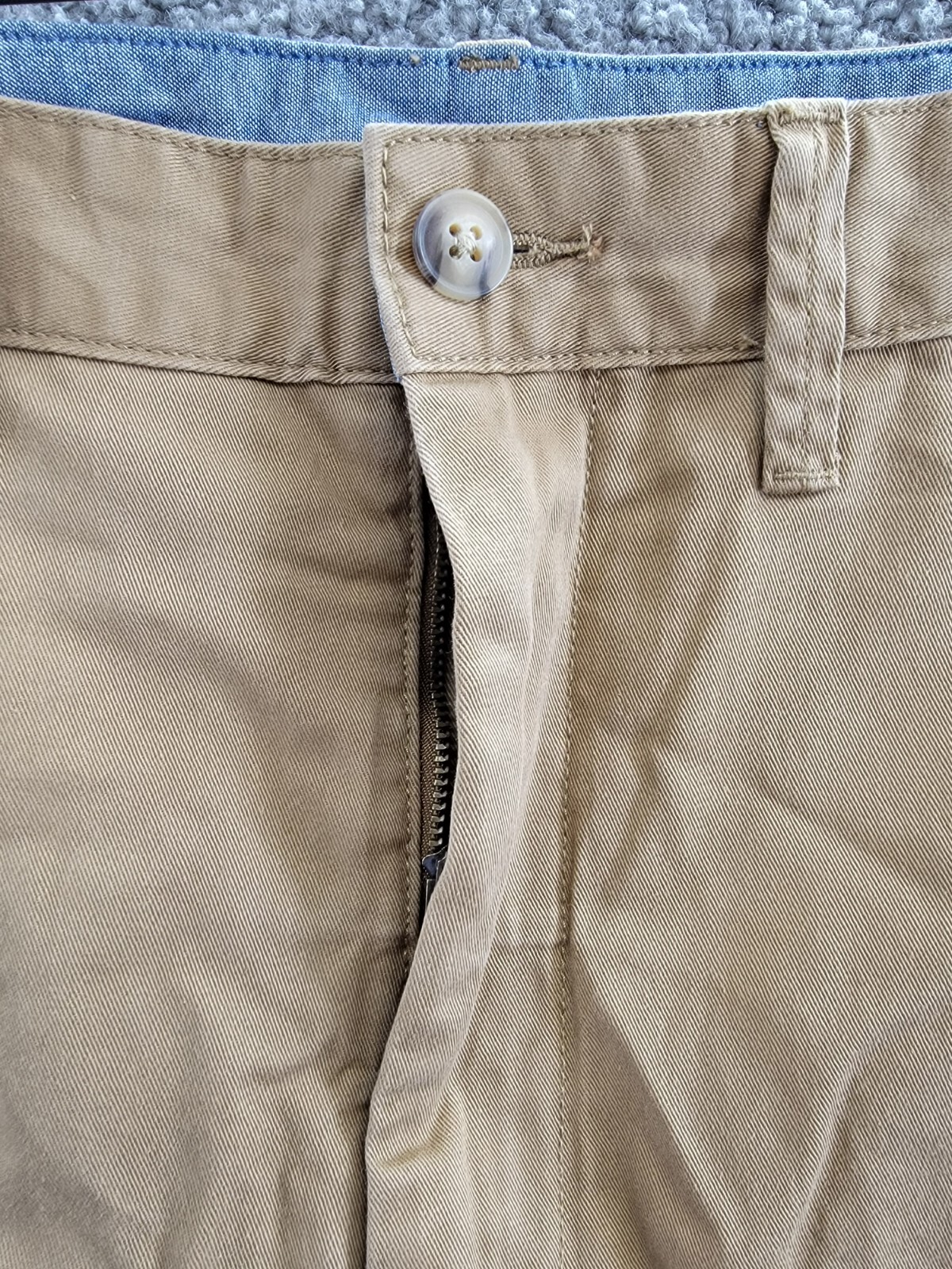 Polo Ralph Lauren 8-Inch Relaxed Fit Chino Shorts Men's 40 Sandsurf Button Zip - Picture 10 of 18