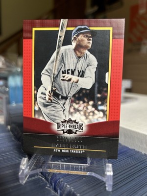 2011 Topps Triple Threads Babe Ruth /1500 #27 New York Yankees HOF