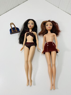 Mattel My Scene Barbie Doll 2003 Spring Break Nolee And Chelsea Lot Of 2