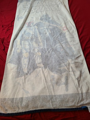 Star Wars Boba Fett Darth Vader Beach Towel Pottery Barn Kids 60"&times;30"