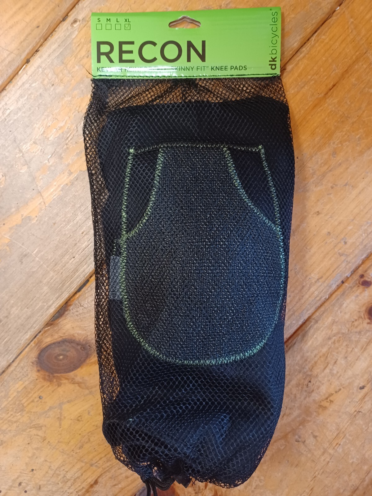 DK BICYCLES RECON "SKINNY FIT" MADE WITH KEVLAR KNEE PADS XL