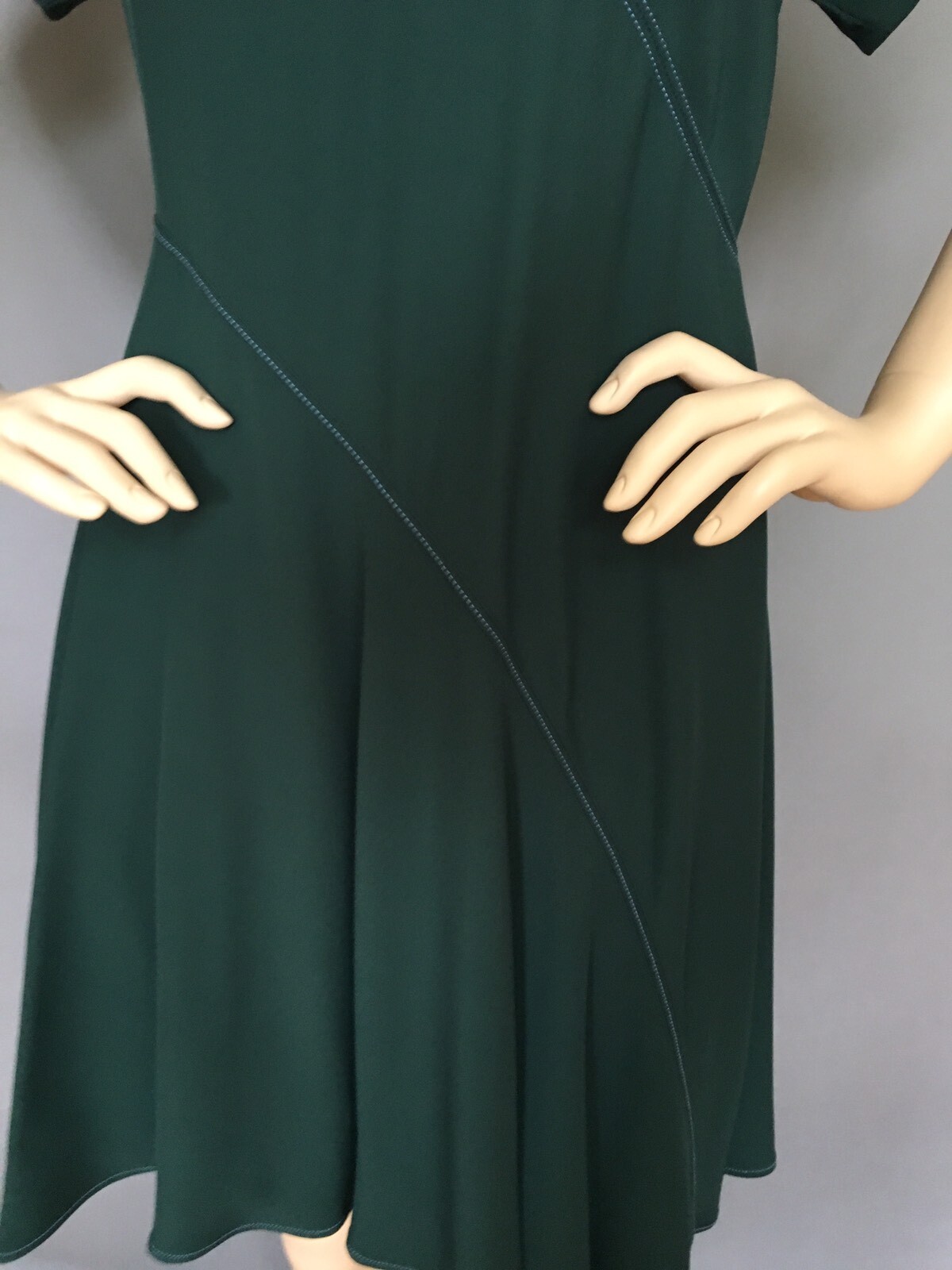 Pre-owned Sportmax By Max Mara Authentic Sportmax Max Mara Stunning Green Dress, Size 0, Msrp 950,italy