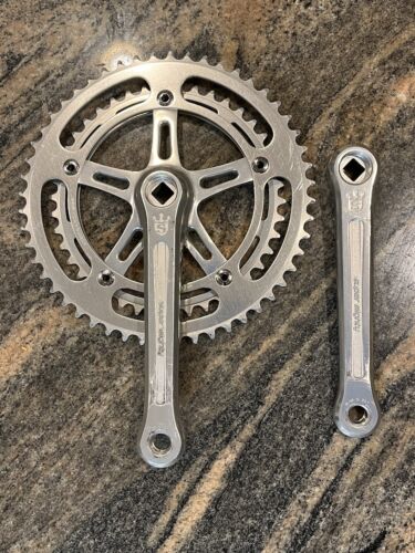 Sugino Super Mighty Crankset 170 mm road 52/42t forged alloy Sugino Super Mighty Crankset 170 mm road 52/42t forged alloy
