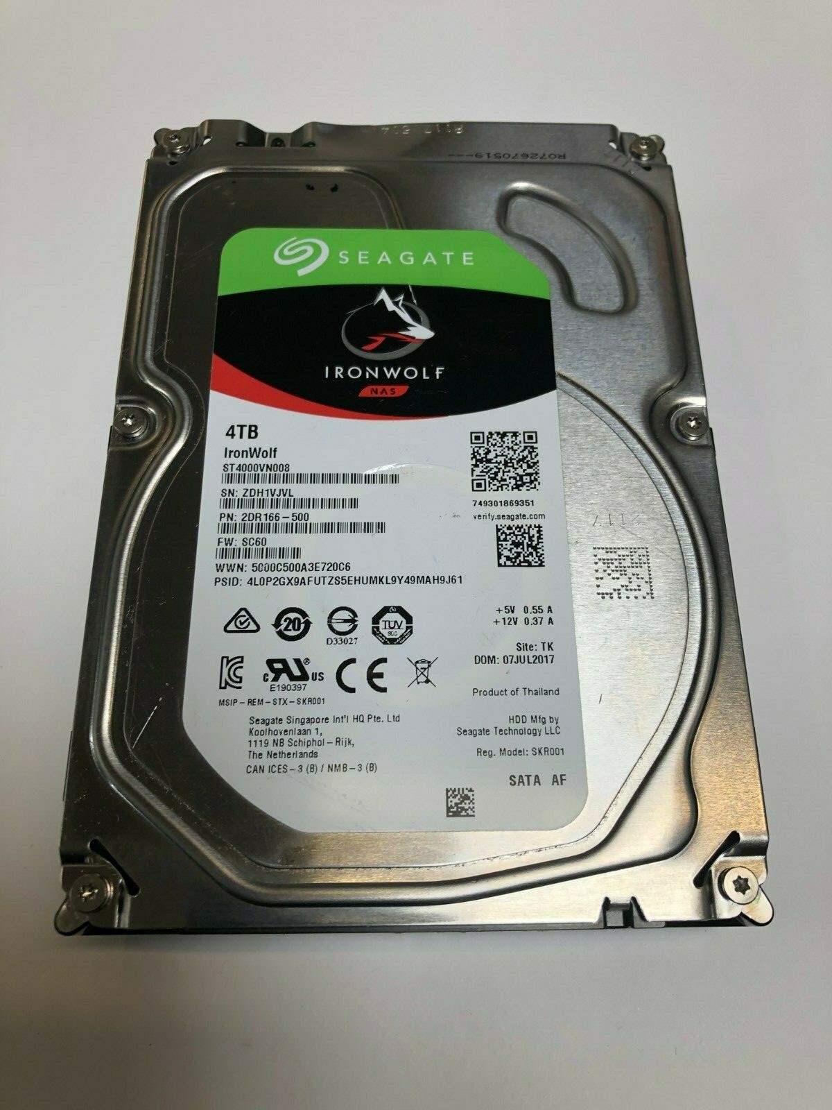 Seagate ST4000VN008⭐︎4TB HDD ST4000VN000 Seagate 4TB 5.9K 3.5