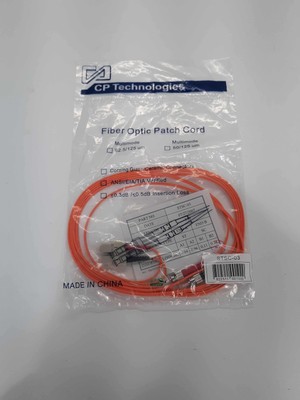 CP Technologies Fiber Patch Cord STSC-03  length 3M 