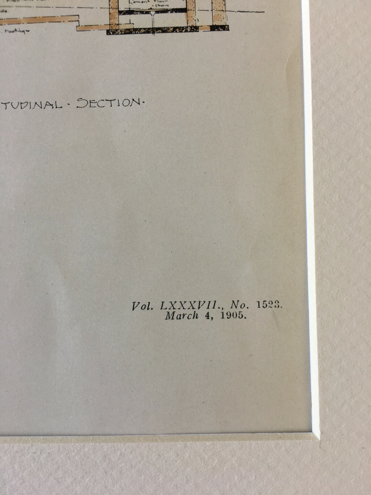 Colonel Elkins Automobile House, Ashbourne, PA, 1905, Original Hand Colored