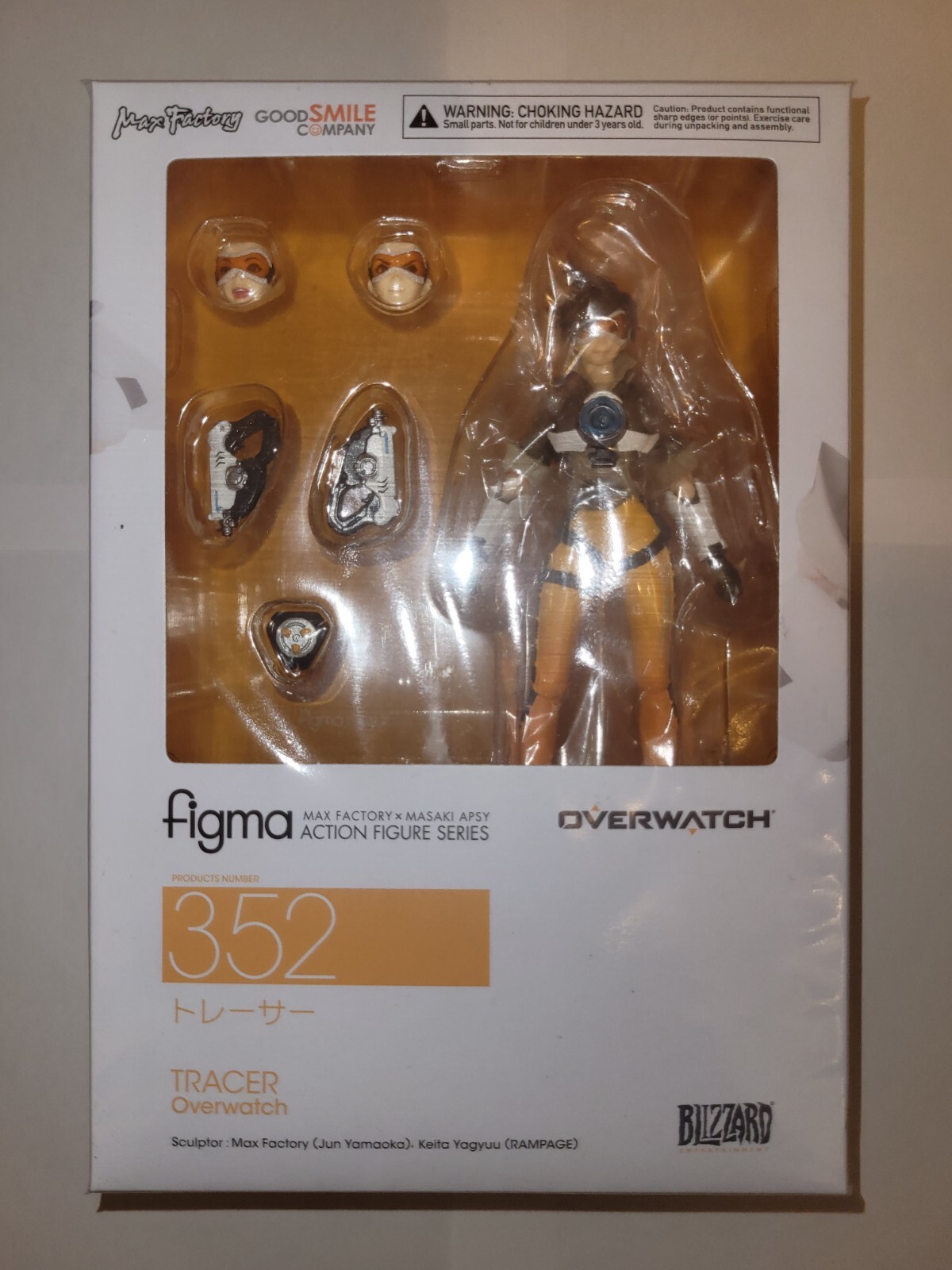 figma(フィグマ) 352 トレーサー オーバーウォッチ(Overwatch OVERWATCH - Tracer Figma Action Figure # 352 Good Smile