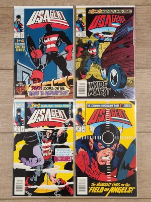 U.S. Agent #1-4 Complete (Marvel Comics 1993) John Walker 1st Solo Series NM