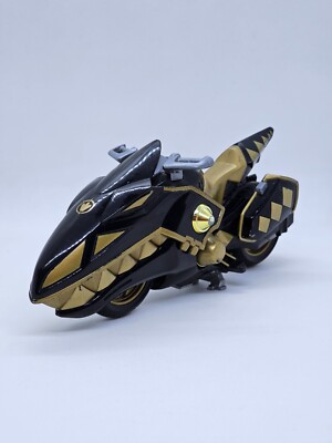 Power Rangers Dino Thunder Vehicle Black Hovercraft Motorcycle Bandai