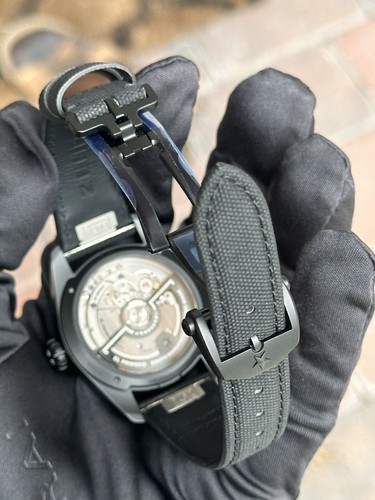 Pre-owned Zenith Pilot Automatic Black Dial Watch 40 49.4000.3620/21.i001